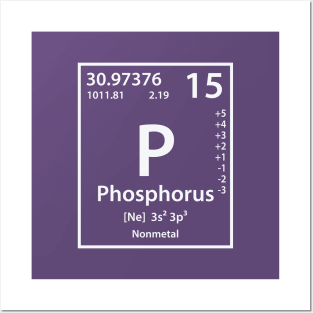 Phosphorus Element Posters and Art